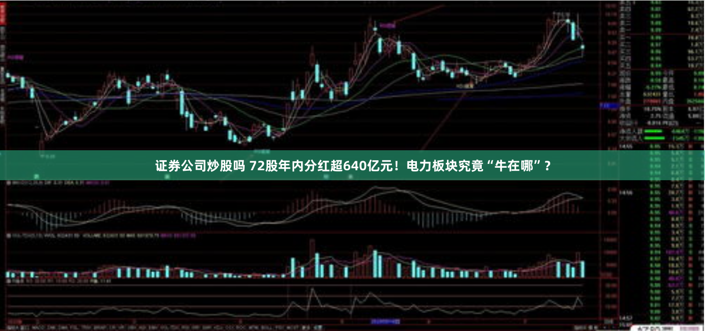 证券公司炒股吗 72股年内分红超640亿元！电力板块究竟“牛在哪”？