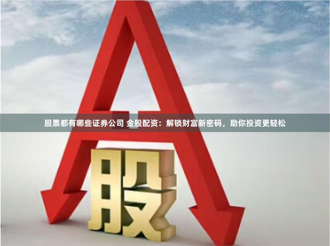 股票都有哪些证券公司 金股配资：解锁财富新密码，助你投资更轻松