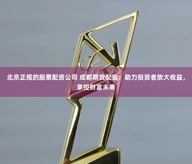 北京正规的股票配资公司 成都期货配资：助力投资者放大收益，掌控财富未来