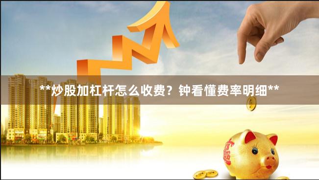 **炒股加杠杆怎么收费？钟看懂费率明细**